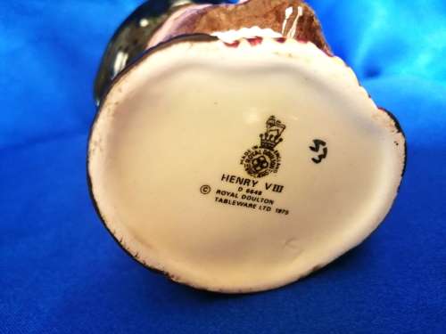 Royal Doulton Henry V111 Character Jug Toby D6648