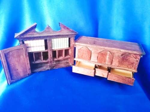 Vintage Dolls House Miniature Dresser