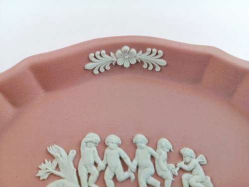 Wedgwood Pink Jasper Oblong Trinket Dish