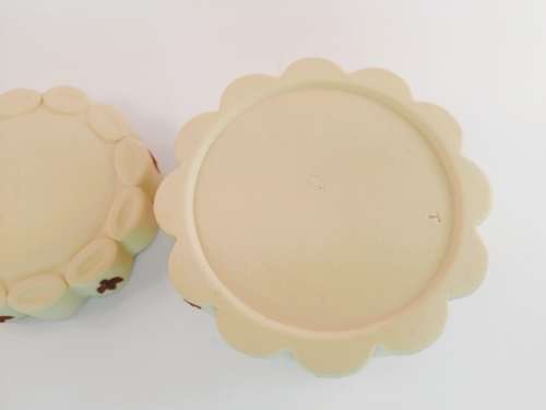 Rare Wedgwood Primrose Terracotta Jasper Ware Bamboo Jewelry Covered Box