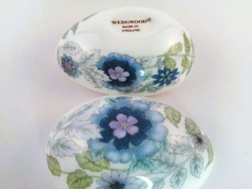 Wedgwood Clementine Egg Trinket Box  #