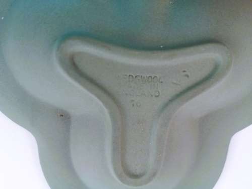 Vintage Wedgwood Jasper Sage Green Clover Dish  #