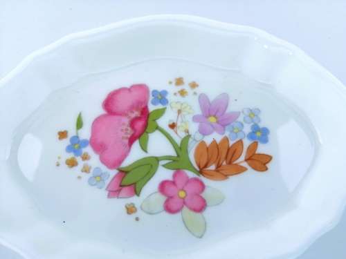 Wedgwood Meadow Sweet Oval Trinket Dish