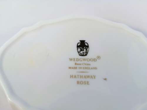 Wedgwood Hathaway Rose Oval Dish  #