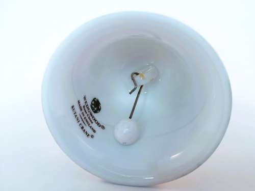 WEDGWOOD Large Kutani Crane Table Bell  #