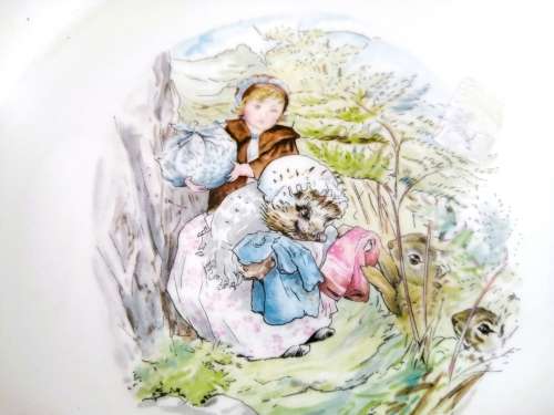 Beatrix Potter Mrs Tiggy-Winkle Wedgwood  Porridge Bowl