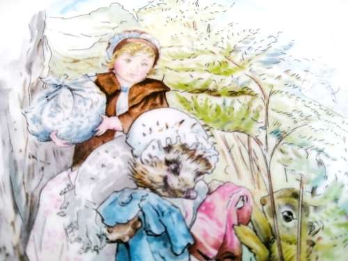Beatrix Potter Mrs Tiggy-Winkle Wedgwood  Porridge Bowl