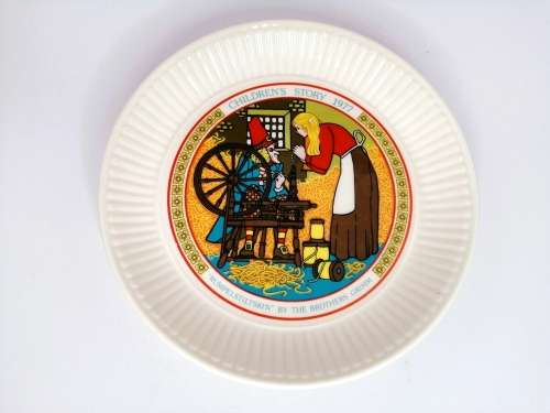 Wedgwood Childrens Story 1977 Rumpelstiltskin by the Brothers Grimm