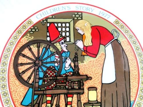 Wedgwood Childrens Story 1977 Rumpelstiltskin by the Brothers Grimm