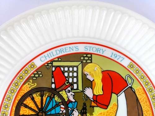 Wedgwood Childrens Story 1977 Rumpelstiltskin by the Brothers Grimm