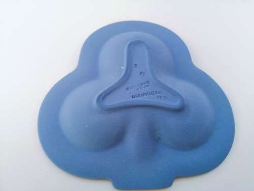 Vintage Wedgwood Jasper Blue Clover Dish  #