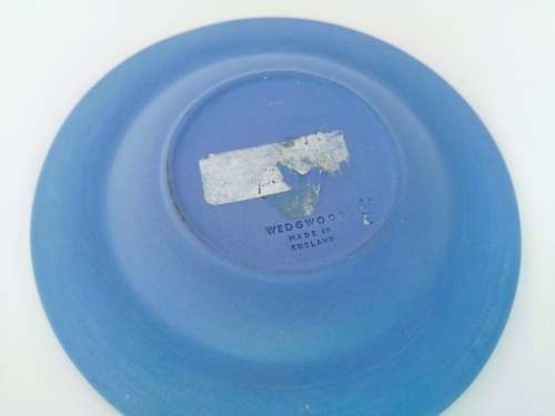 WEDGWOOD BLUE JASPER ROUND TRAY  #