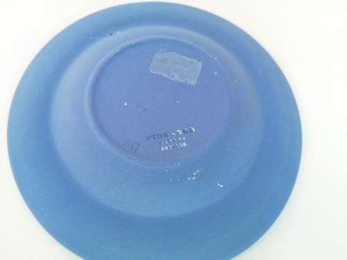 WEDGWOOD BLUE JASPER ROUND TRAY  #