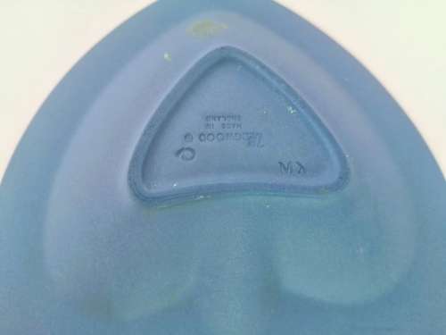 Vintage Wedgwood Jasper Blue Spade Dish  #