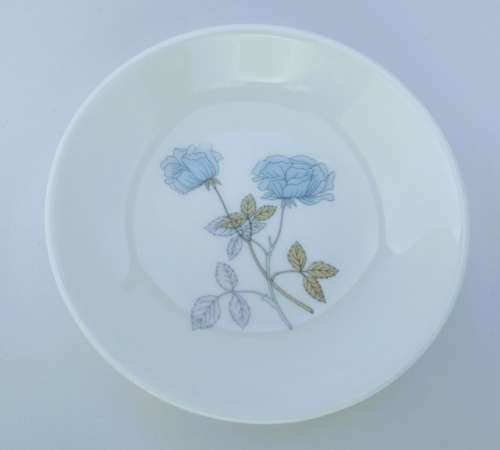 Wedgwood Ice Rose Bone China Pin Dish  #