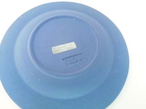 WEDGWOOD BLUE JASPER ROUND TRAY #