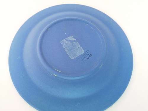 WEDGWOOD BLUE JASPER ROUND TRAY #