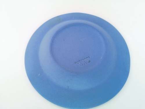 WEDGWOOD BLUE JASPER ROUND TRAY #