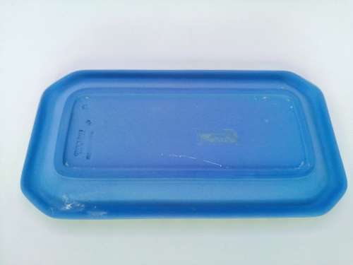 WEDGWOOD BLUE JASPER Oblong Dish Tray  #