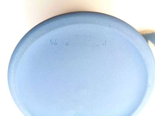 WEDGWOOD BLUE JASPER Large Lidded Pot