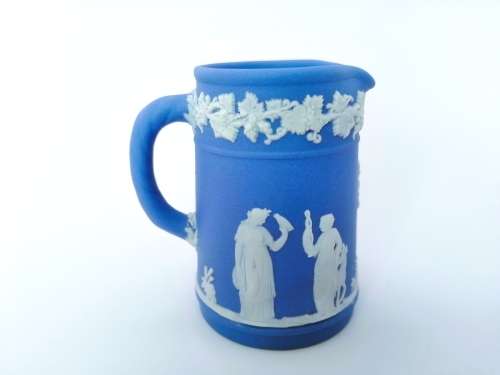 Blue Miniature Wedgwood Jasperware Jug