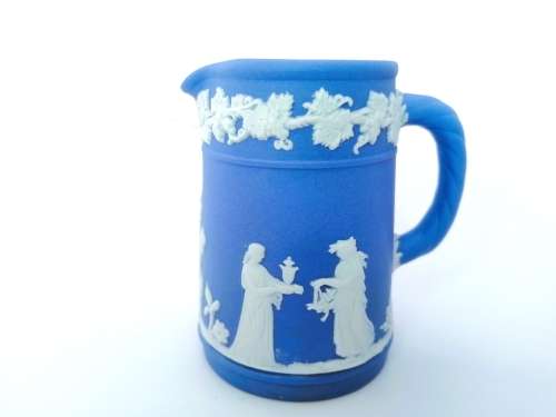 Blue Miniature Wedgwood Jasperware Jug