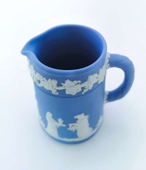 Blue Miniature Wedgwood Jasperware Jug