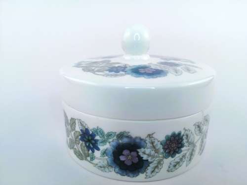 Wedgwood Clementine Pot Dish with Lid  #