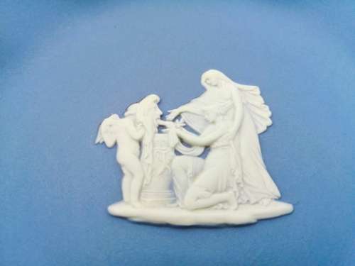 Vintage Wedgwood Jasper Fluted Dish #