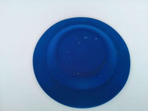 Vintage Wedgwood Jasper Medium Blue Queen Round Dish  #