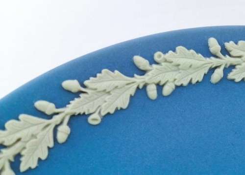 Jasper Blue Wedgwood Plate Plaque - National Westminster Tower 1981