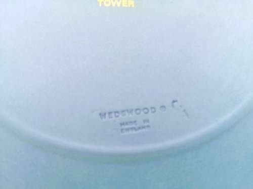 Jasper Blue Wedgwood Plate Plaque - National Westminster Tower 1981
