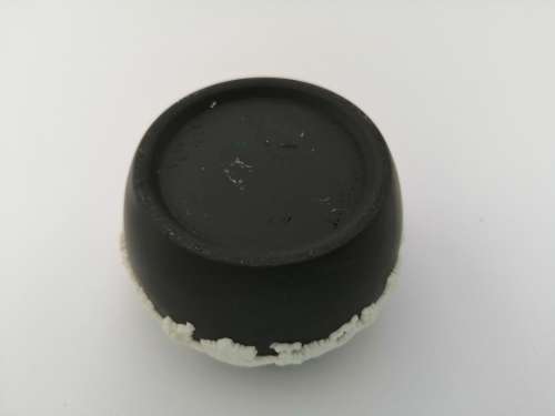 WEDGWOOD Black and White Jasperware Pot