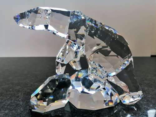 Swarovski Crystal Large and Heavy Nanuc Large Polar Bear 837477