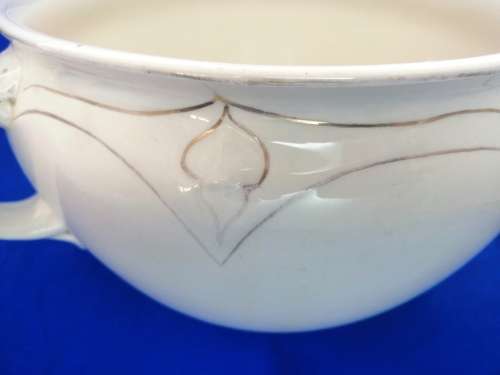Vintage Porcelain Chamber Pot