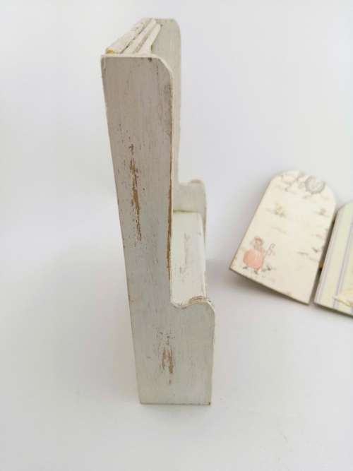 Vintage Dolls House Miniature Cupboard and Screen