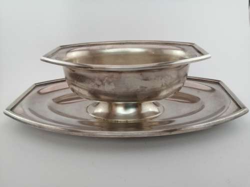 Wiskemann, Brussels - Silver-plated serving dish