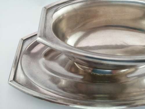 Wiskemann, Brussels - Silver-plated serving dish