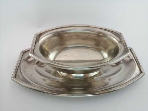 Wiskemann, Brussels - Silver-plated serving dish