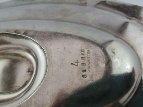 Wiskemann, Brussels - Silver-plated serving dish