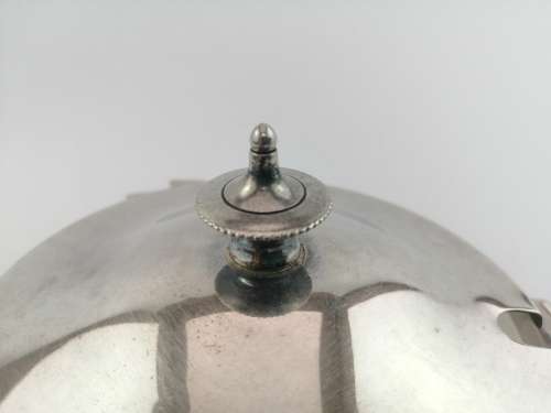 Art Deco Cabotine England EPNS lidded Dish Silver-plated serving dish
