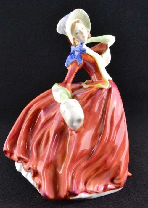 Vintage Royal Doulton Figurine AUTUMN BREEZES HN 1934
