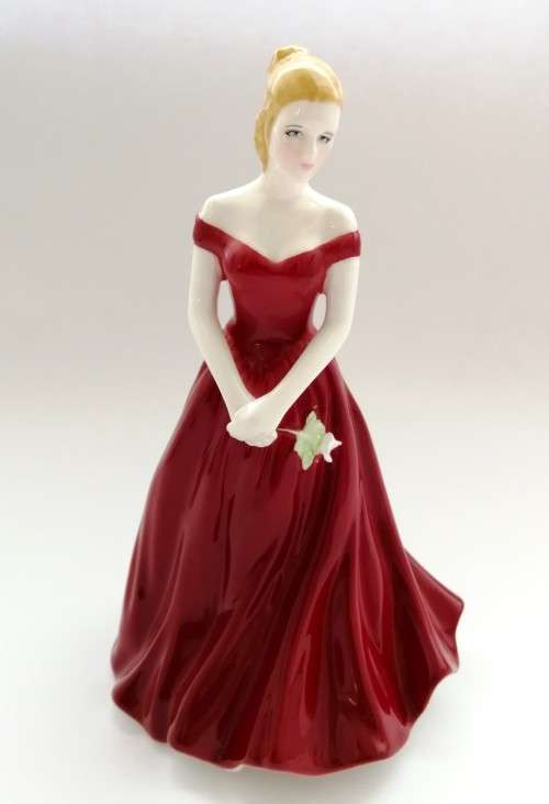 Royal Worcester Christmas Rose Les Petites Limited Edition