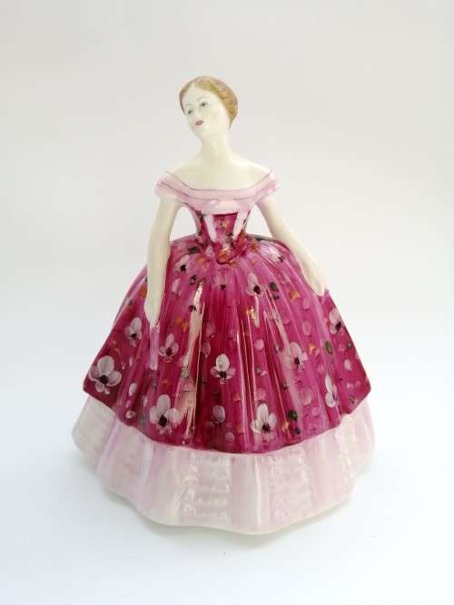 Coalport Bone China Debutante Lady Figurine KIMBERLEY