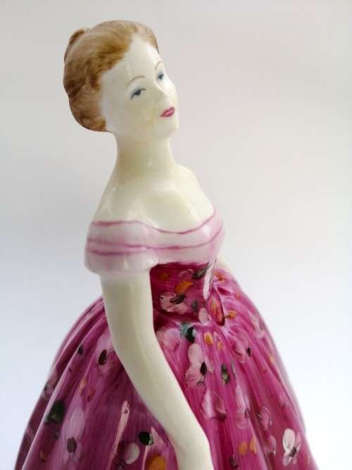 Coalport Bone China Debutante Lady Figurine KIMBERLEY