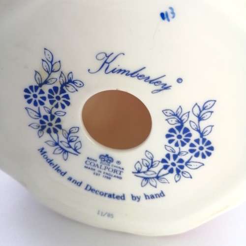 Coalport Bone China Debutante Lady Figurine KIMBERLEY