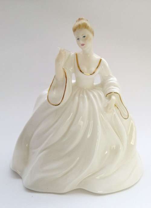 Coalport Figurine Ladies Of Fashion Samantha