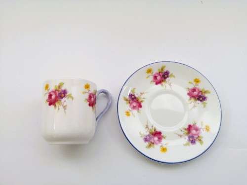 Gorgeous Shelley Demitasse Cup and Saucer