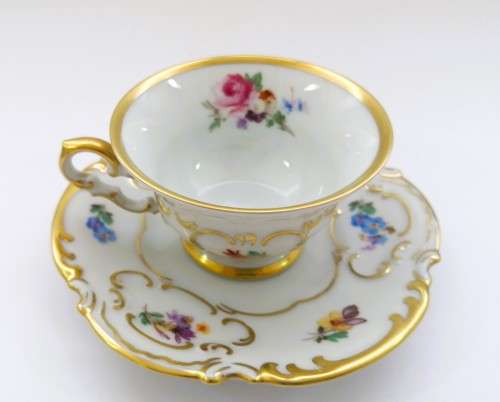 Hutschenreuther Demitasse Cup and Saucer