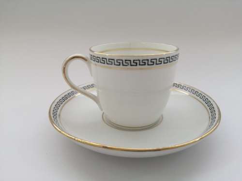 Sand N L Salon China Tea Cup and Saucer Made in England